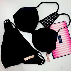 🔥🏖VICTORIA SECRET  swimsuit The Fabulous/push-up  cheeky  New